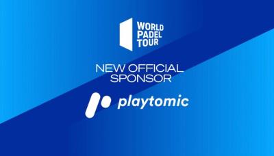 Playtomic nuevo sponsor oficial del World Padel Tour
