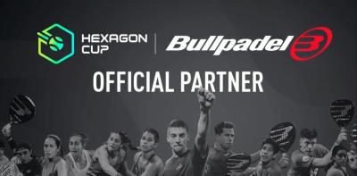 Bullpadel se convierte en el patrocinador deportivo oficial de la Hexagon Cup