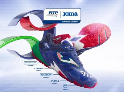 Joma colabora con la FITP para lanzar una edición especial de sus zapatillas Open